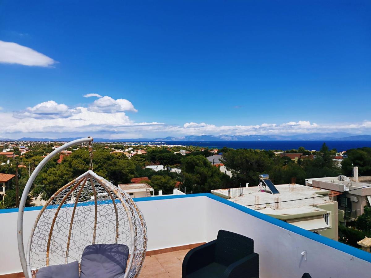 Sicci Villa Near The Airport & Sea Atenas Exterior foto